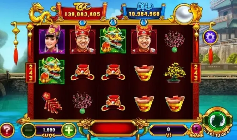 Các biểu tượng trong game Nổ Hũ Táo Quân Fun88