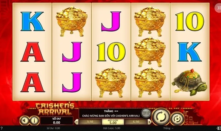 Giao diện chơi Nổ Hũ Thần Tài Tại Fun88